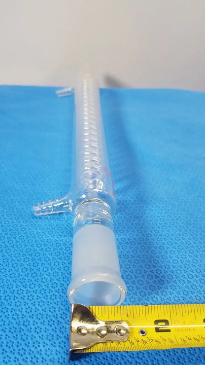KONTES KONTEX Distillation Condenser, Borosilicate Glass Distillation Condenser, second-hand product photo 5