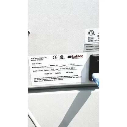 KUB Technologies KUBTEC XPERT 40 Digital Imaging System Digital Imaging System, second-hand product photo 11