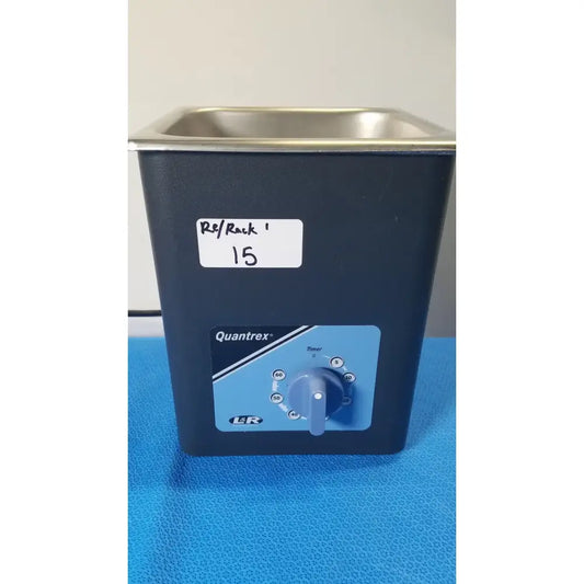 Reuse Medical L&R Quantrex Q90 Ultrasonic Cleaner Tabletop Tank Other Medical & Lab Equipment, as-is (for parts) product photo 1