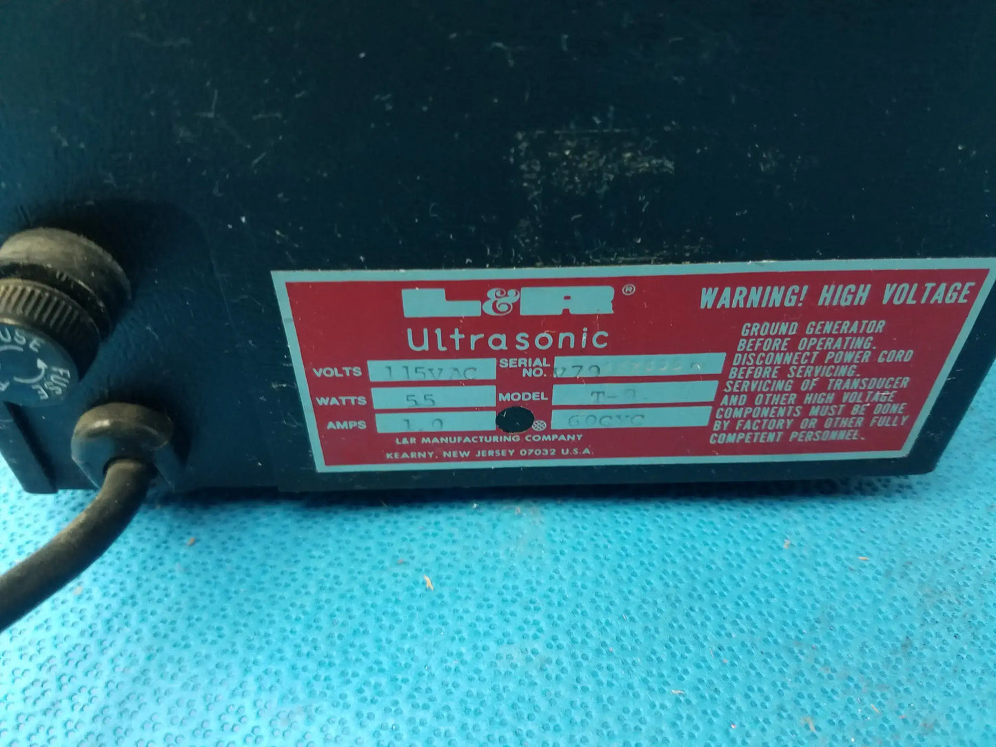 L&R T-9 Transistor/Ultrasonic Ultrasonic Cleaner, second-hand product photo 5