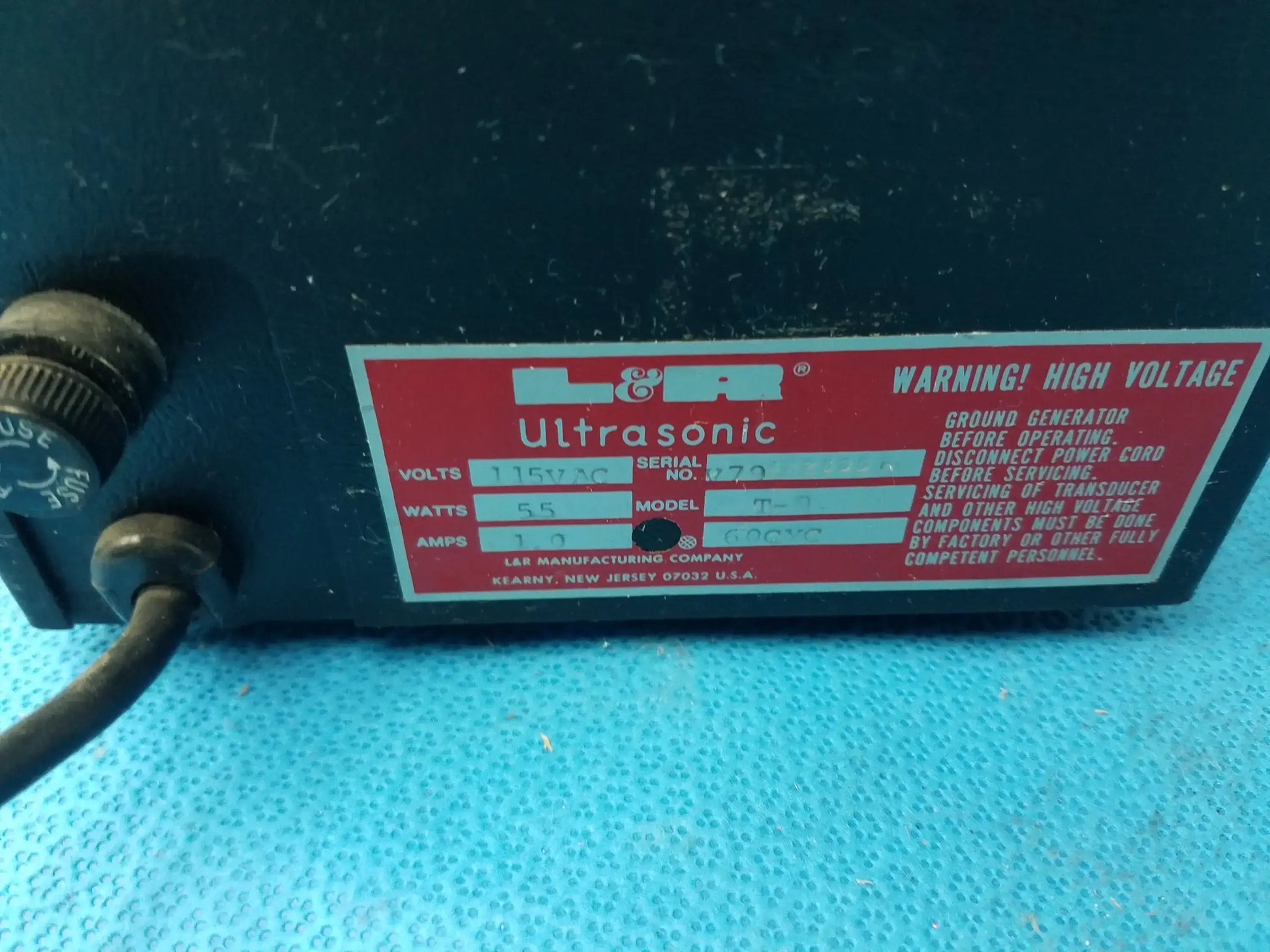 L&R T-9 Transistor/Ultrasonic Ultrasonic Cleaner, second-hand product photo 5