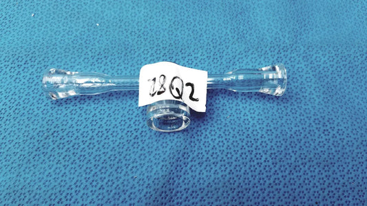 Reuse Medical Lab Glass Adapter with Stopcock Valve – Borosilicate, 24/40 Joint Lab Flasks, second-hand product photo 1
