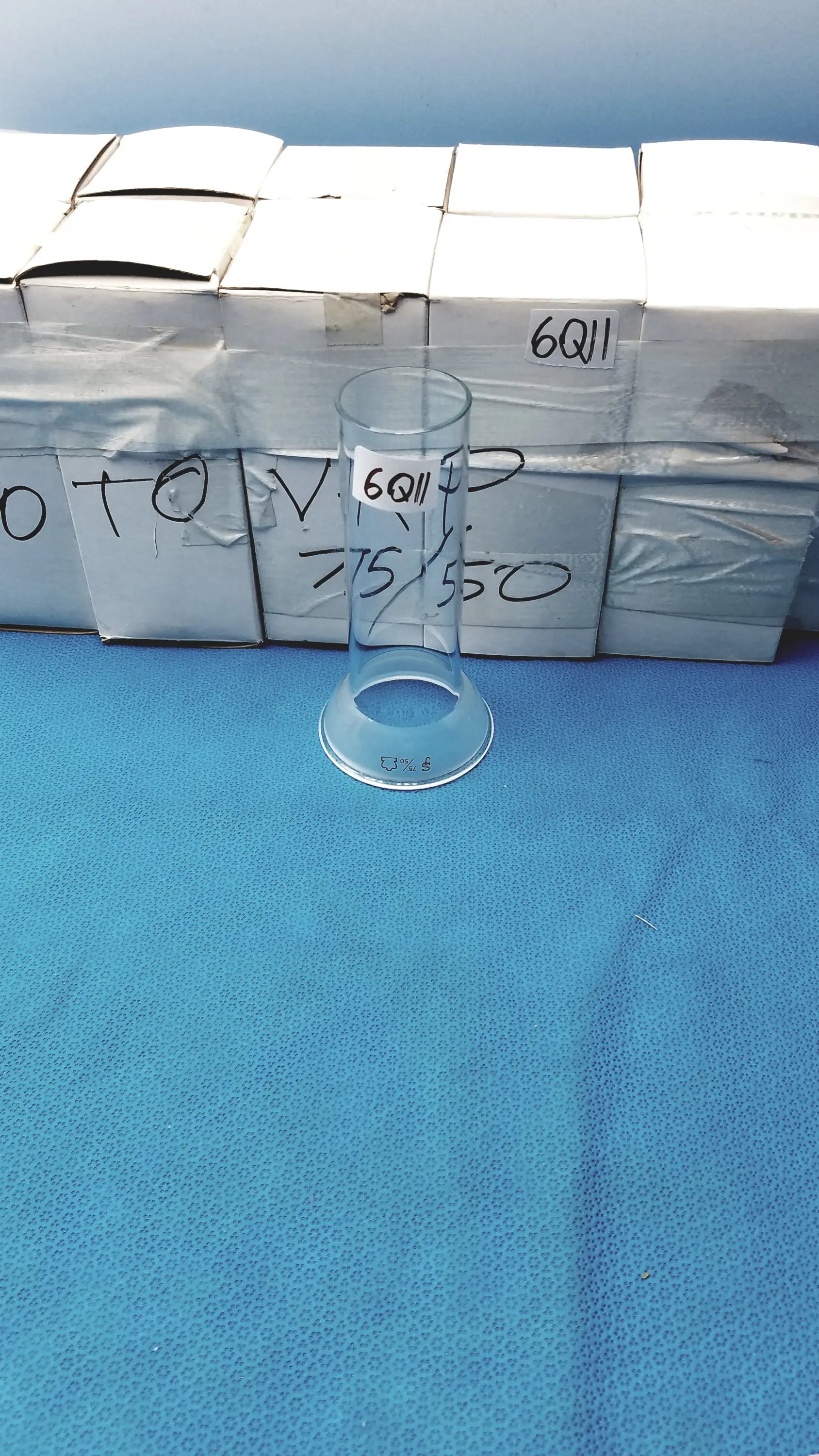 Unbranded Lab Glass Outer Spherical Joint Tube for Rotary Evaporator Distillation Rotary Evaporator Glassware, second-hand product photo 1