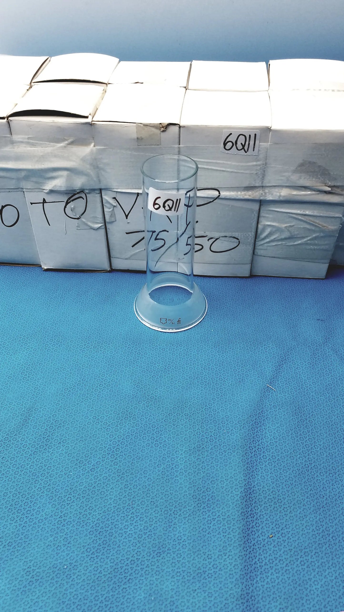 Unbranded Lab Glass Outer Spherical Joint Tube for Rotary Evaporator Distillation Rotary Evaporator Glassware, second-hand product photo 1