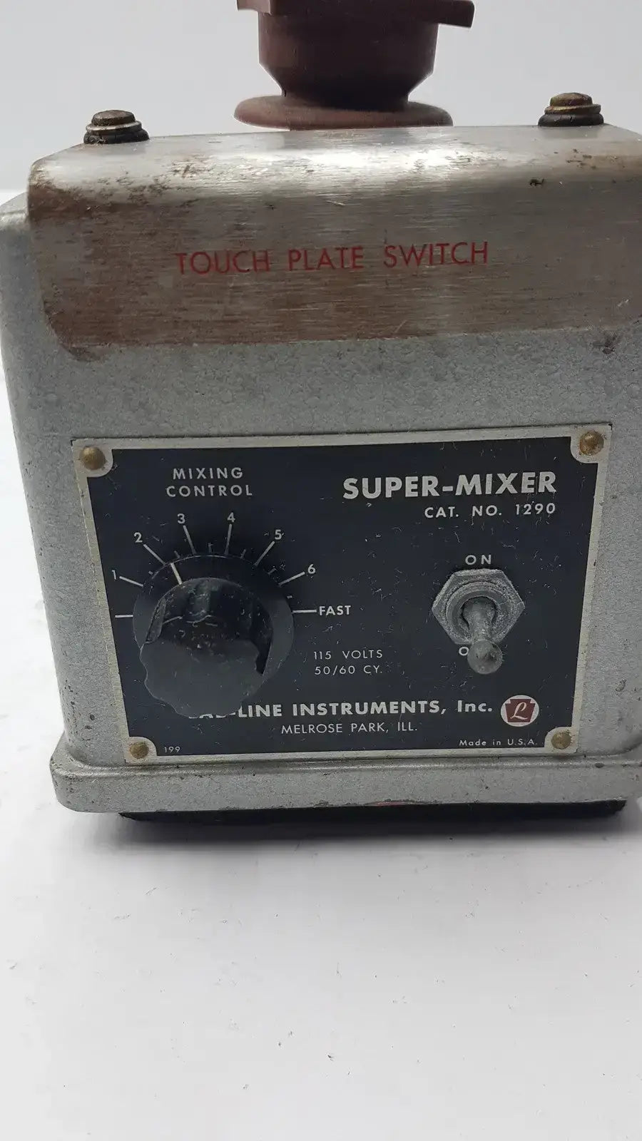 Lab-Line Instruments Super Mixer 1290 Vortex Shaker Mixer Device Vortex Mixer, second-hand product photo 2