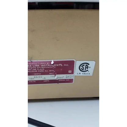 Lab-Line Orbit Mixer Shaker Model 3520 Laboratory Shaker, as-is (for parts) product photo 9