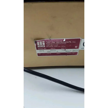 Lab-Line Orbit Mixer Shaker Model 3520 Laboratory Shaker, as-is (for parts) product photo 7