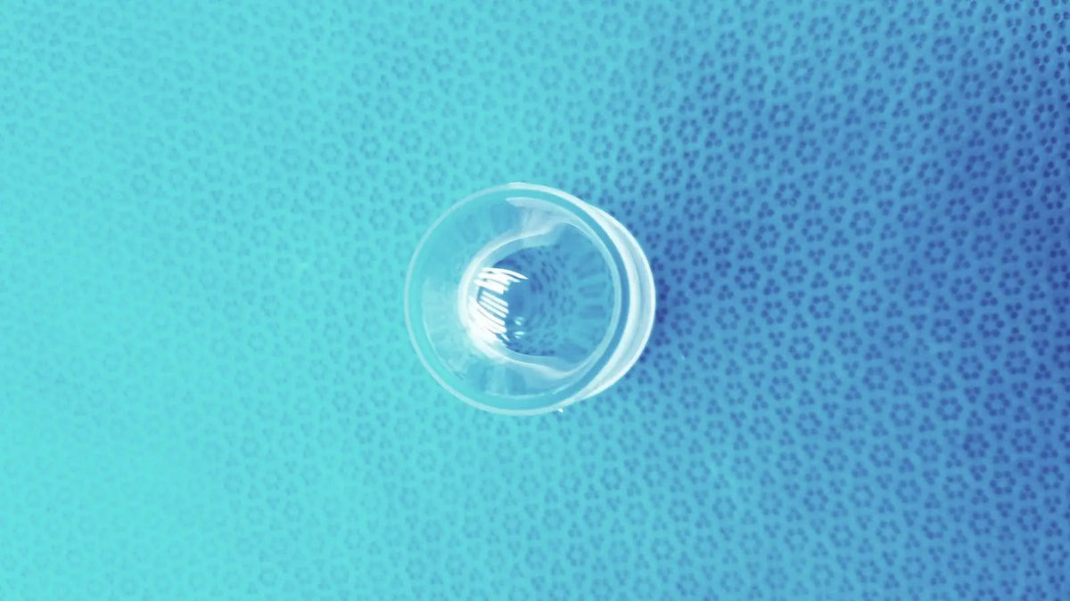 Clear plastic lab spherical joint glass stoppers with circular transparent design for secure sealing in laboratories