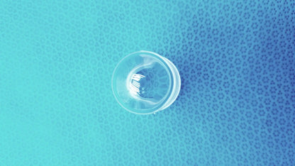 Clear plastic lab spherical joint glass stoppers with circular transparent design for secure sealing in laboratories