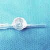 Laboratory Glass Adapter Stopcock Valve 24/40 Joint Borosilicate Glass