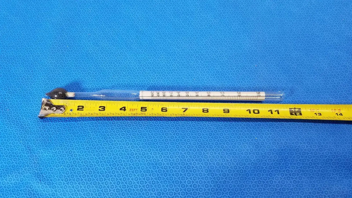 Generic Laboratory Glass Hydrometer Specific Gravity Scale 6-20 Accurate Measurement Laboratory Hydrometer, second-hand product photo 4