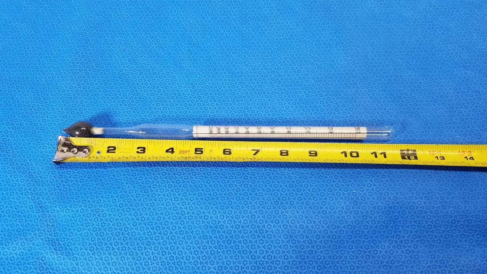 Generic Laboratory Glass Hydrometer Specific Gravity Scale 6-20 Accurate Measurement Laboratory Hydrometer, second-hand product photo 4