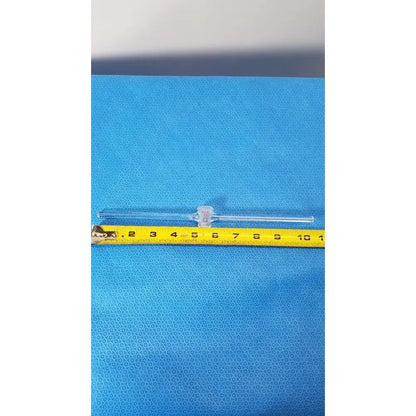 KONTES Laboratory Pyrex Corning PS2 Borosilicate Glass Straight Bore Stopcock, Size 2 Laboratory Glassware, second-hand product photo 5