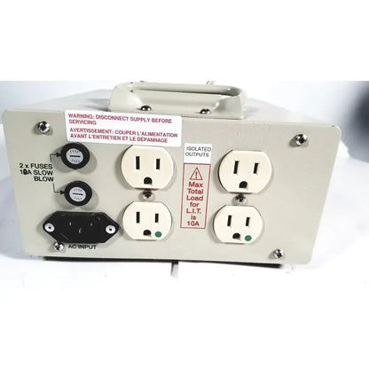 Laborie Medical Technologies Lit 1200Va Line Isolation Transformer 115V 50/60Hz Line Isolation Transformer, second-hand product photo 6
