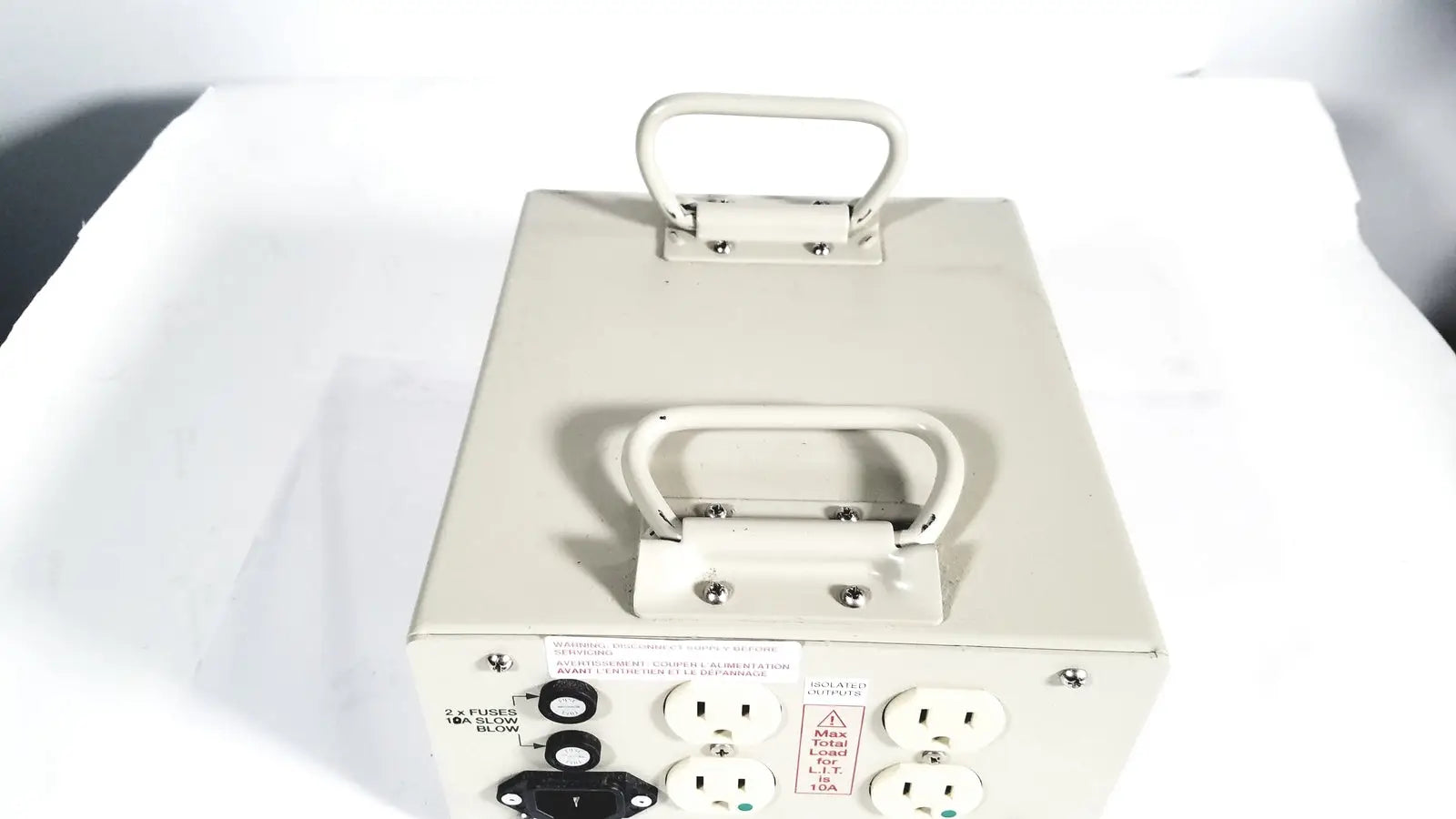 Laborie Medical Technologies Lit 1200Va Line Isolation Transformer 115V 50/60Hz Line Isolation Transformer, second-hand product photo 5