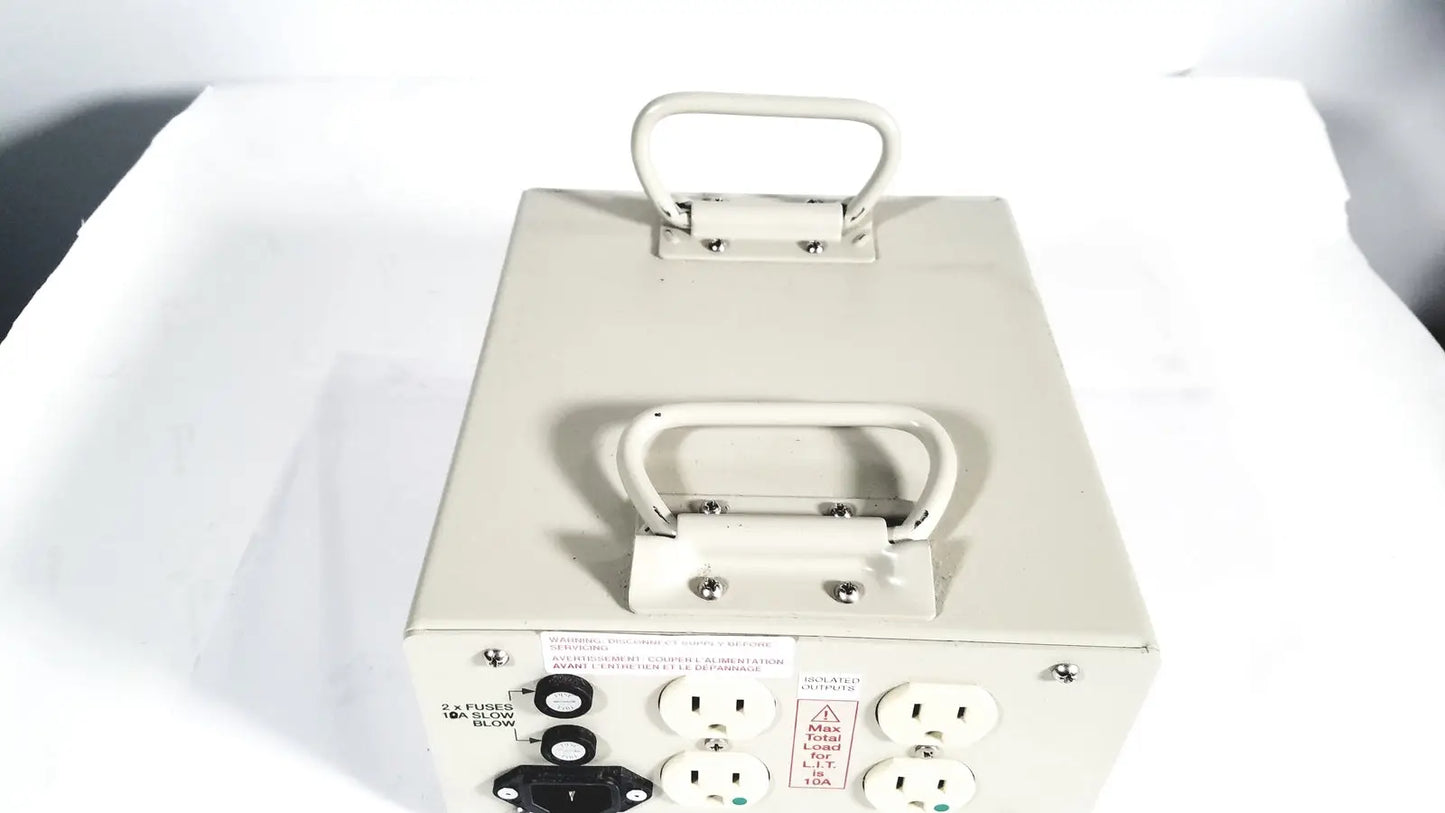Laborie Medical Technologies Lit 1200Va Line Isolation Transformer 115V 50/60Hz Line Isolation Transformer, second-hand product photo 5
