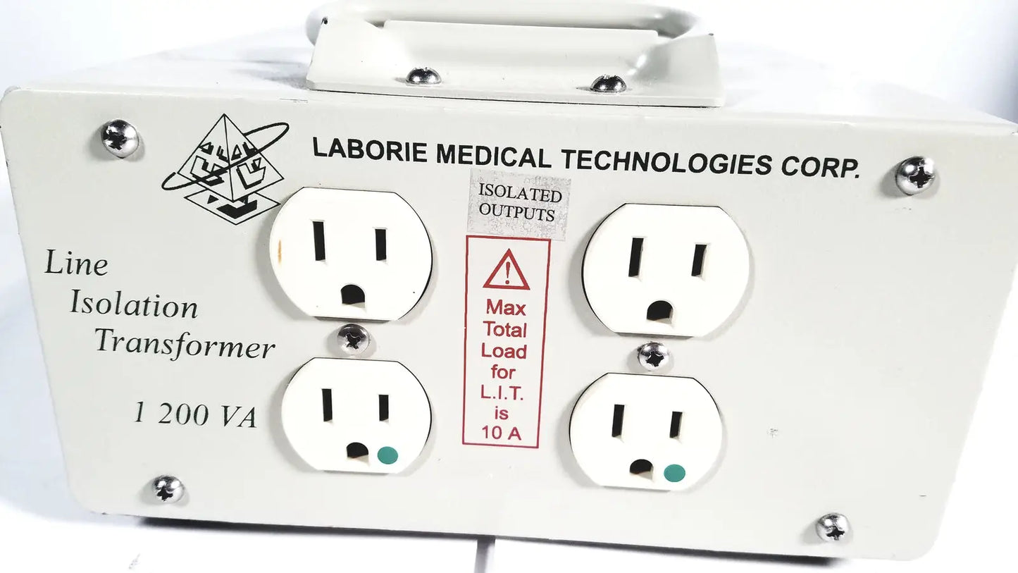 Laborie Medical Technologies Lit 1200Va Line Isolation Transformer 115V 50/60Hz Line Isolation Transformer, second-hand product photo 2