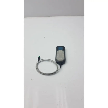 Black and gray laerdal cpr meter with coiled cable for effective cardiopulmonary resuscitation monitoring
