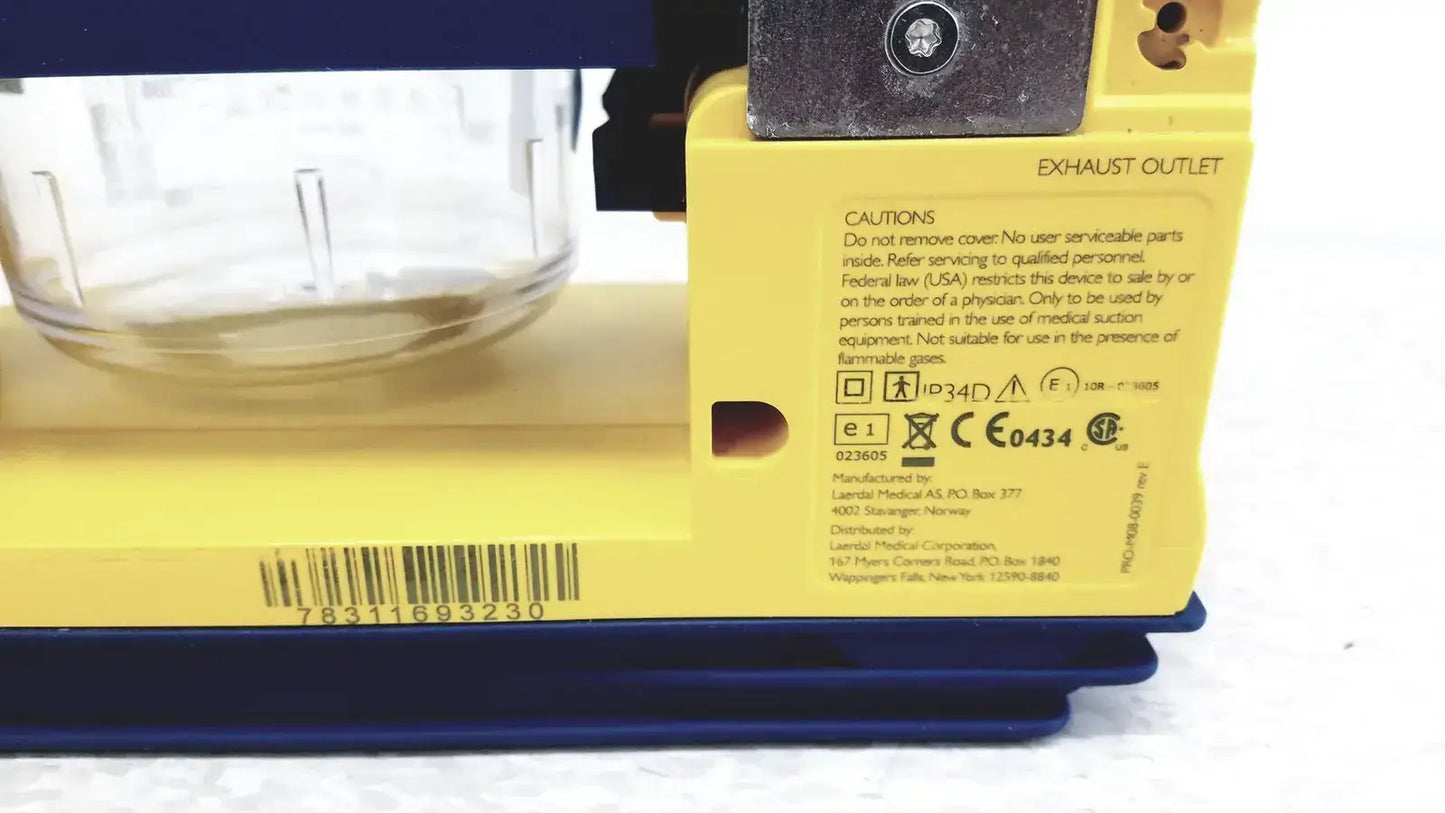 Stryker Laerdal LSU Suctiion Unit Portable Pump Portable Suction Unit, second-hand product photo 13