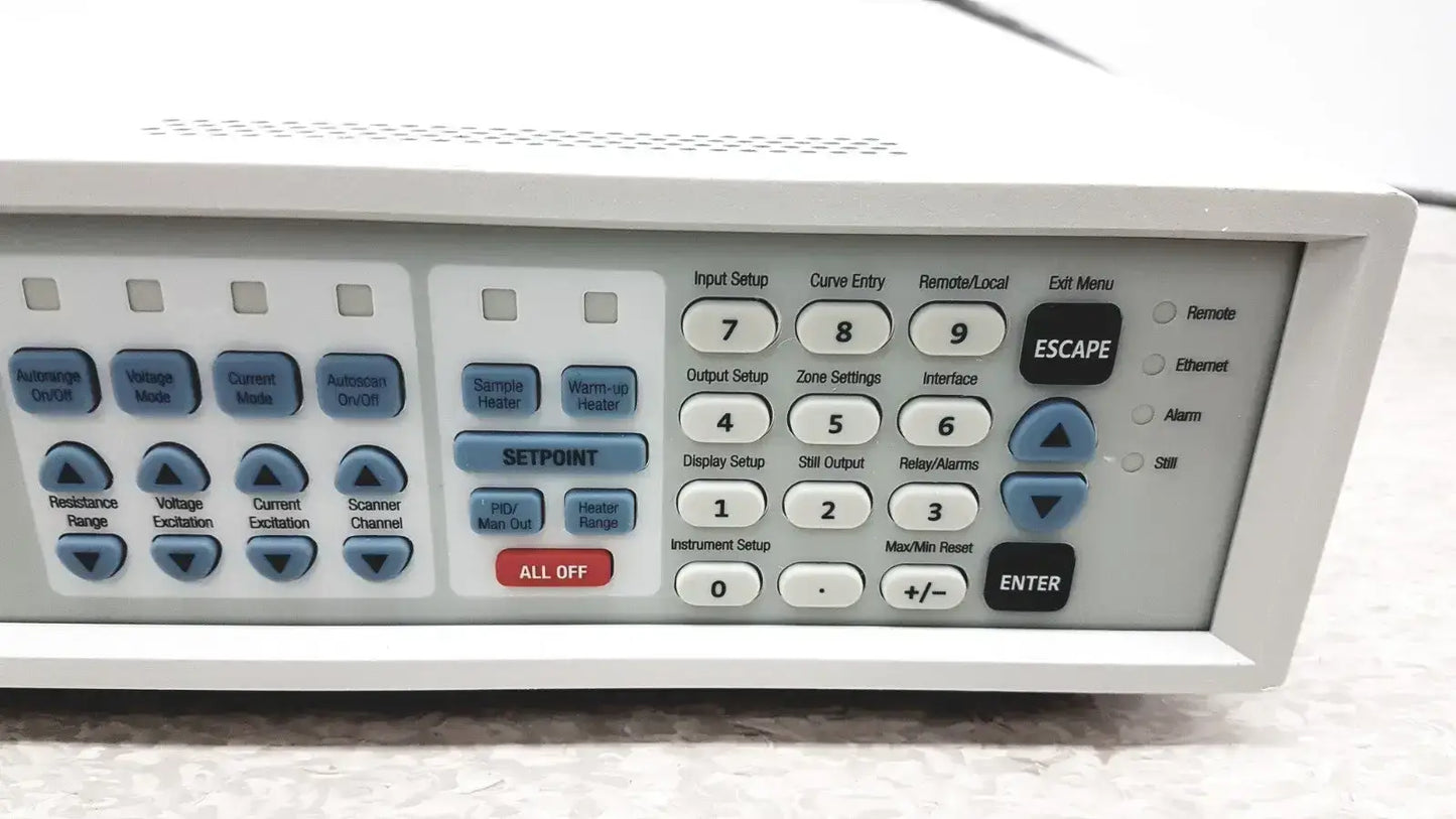 Lake Shore Cryotronics Lake Shore Model 372 AC Resistance Bridge & Temperature Controller AC Resistance Bridge & Temperature Controller, second-hand product photo 9