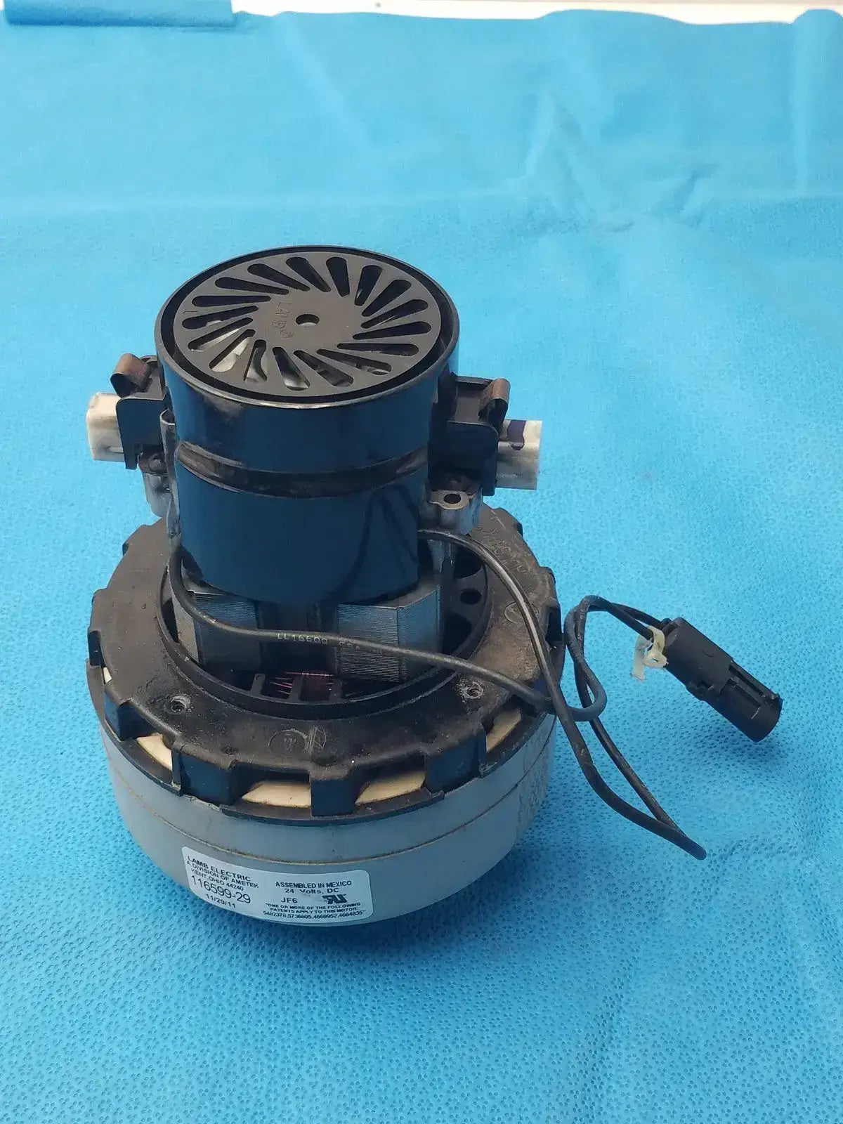 Lamb Electric 116599-29 24V DC Vacuum Motor Vacuum Motor, second-hand product photo 17