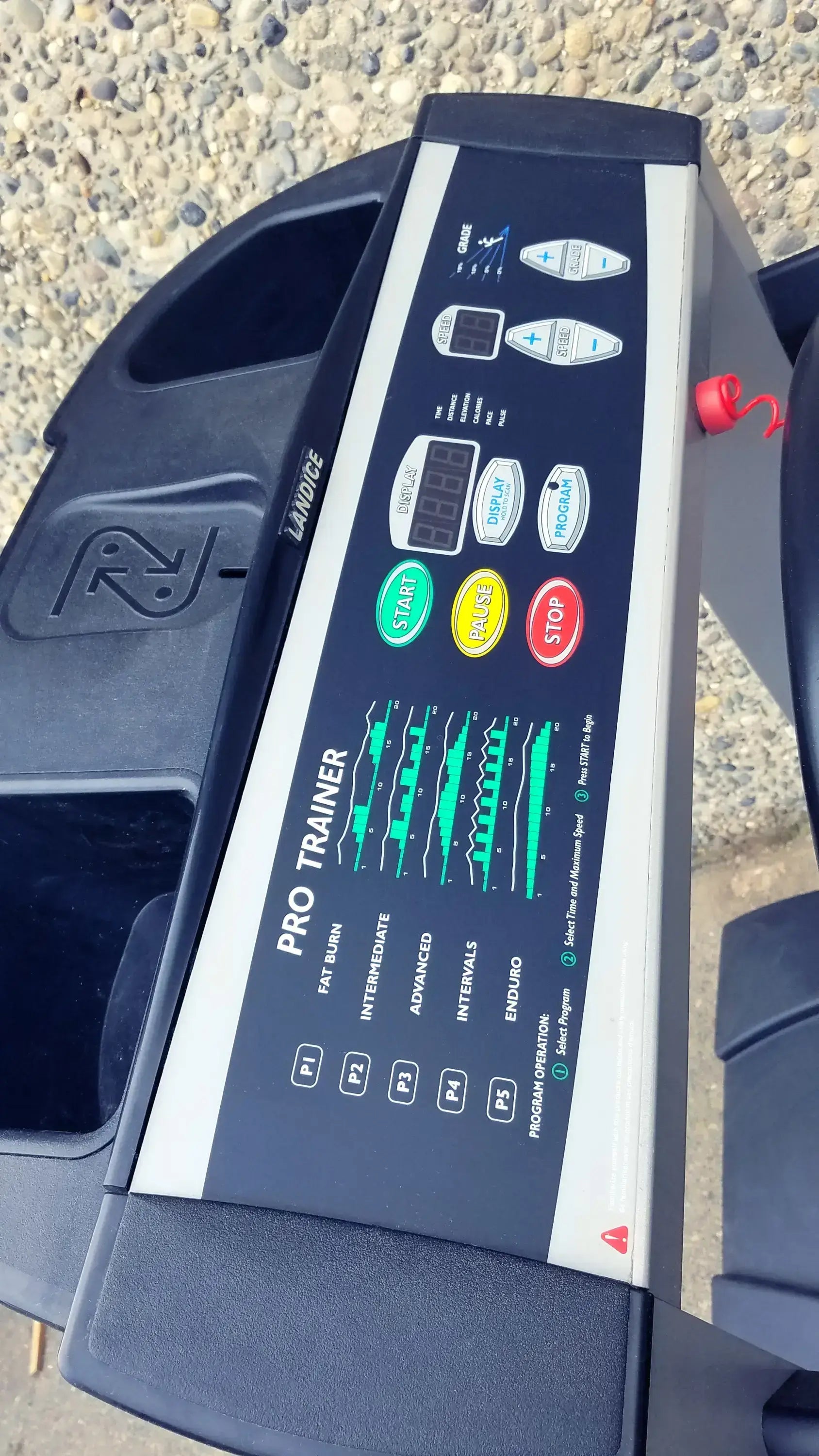 Reuse Medical Equipment Landice L8 Executive Rehabilitation Treadmill with Large Running Surface Treadmills, second-hand product photo 13