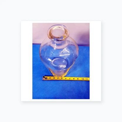 Unbranded Large Clear Glass Apothecary Bottle – Vintage Medical / Chemical Glassware Apothecary Bottle, second-hand product photo 3