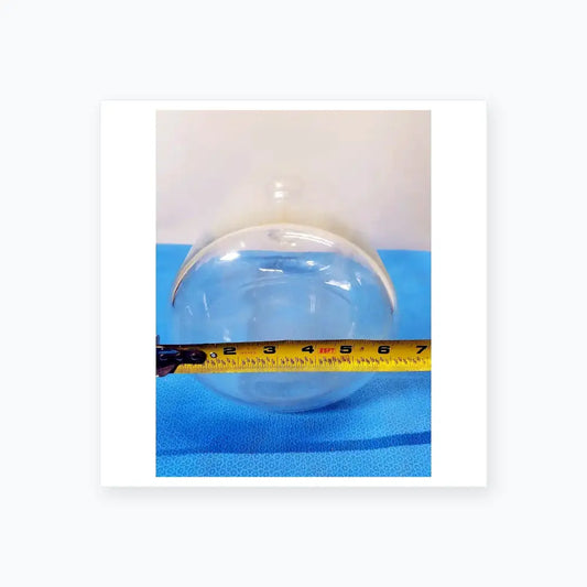 Unbranded Large Clear Glass Apothecary Bottle – Vintage Medical / Chemical Glassware Apothecary Bottle, second-hand product photo 2