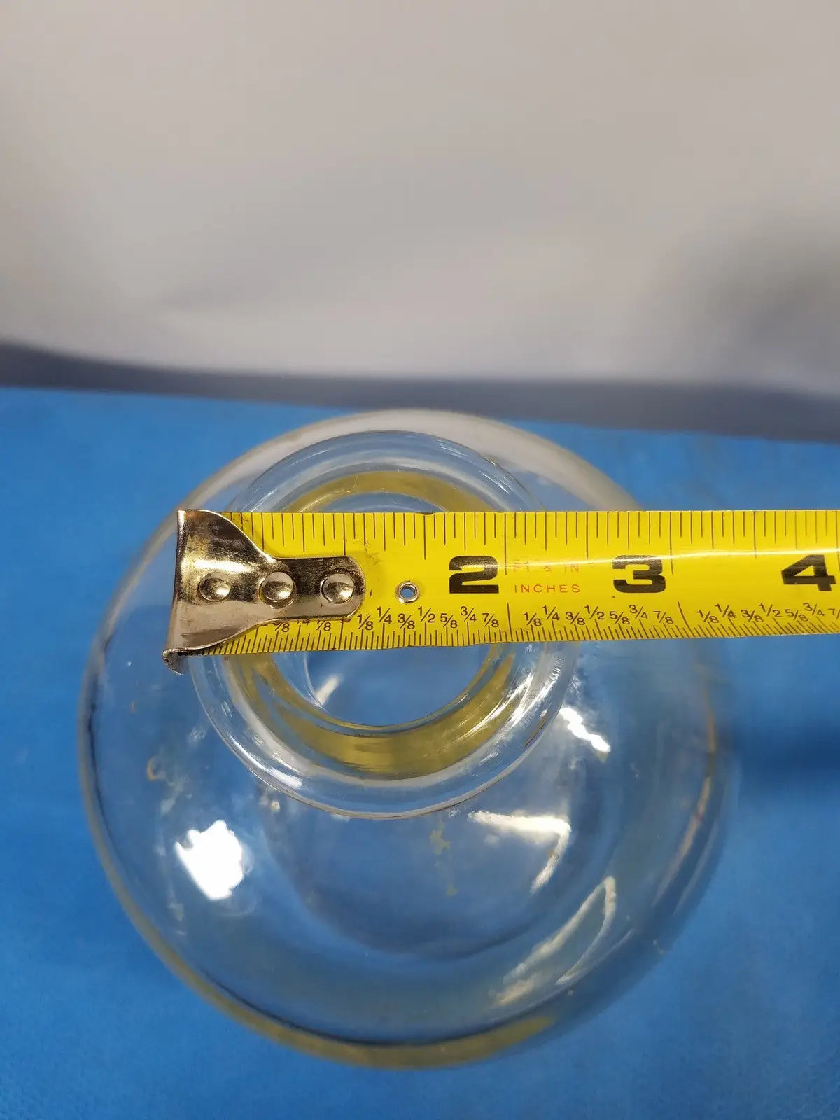 Unbranded Large Clear Glass Apothecary Bottle – Vintage Medical / Chemical Glassware Apothecary Bottle, second-hand product photo 4