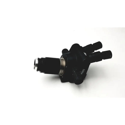 Black Leica GZ6T stereo zoom microscope with metallic accents and robust professional design for precise imaging