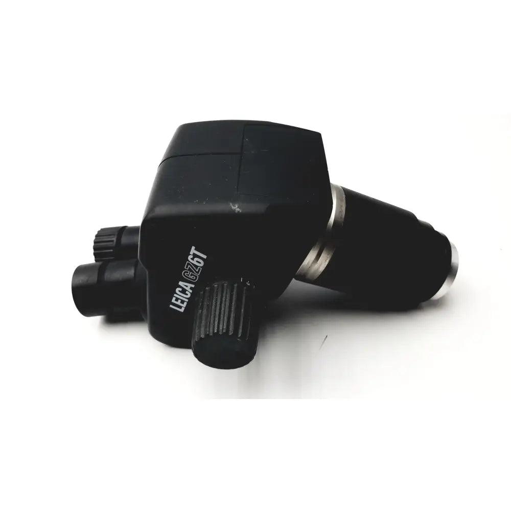 Black leica gz6t stereo binoculars with textured grip and metallic accents for gz6t stereo zoom microscope part