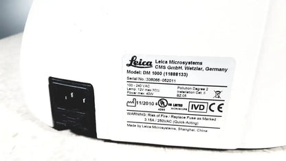 Leica Microscope Model DM1000 with Heads Microscope, second-hand product photo 6
