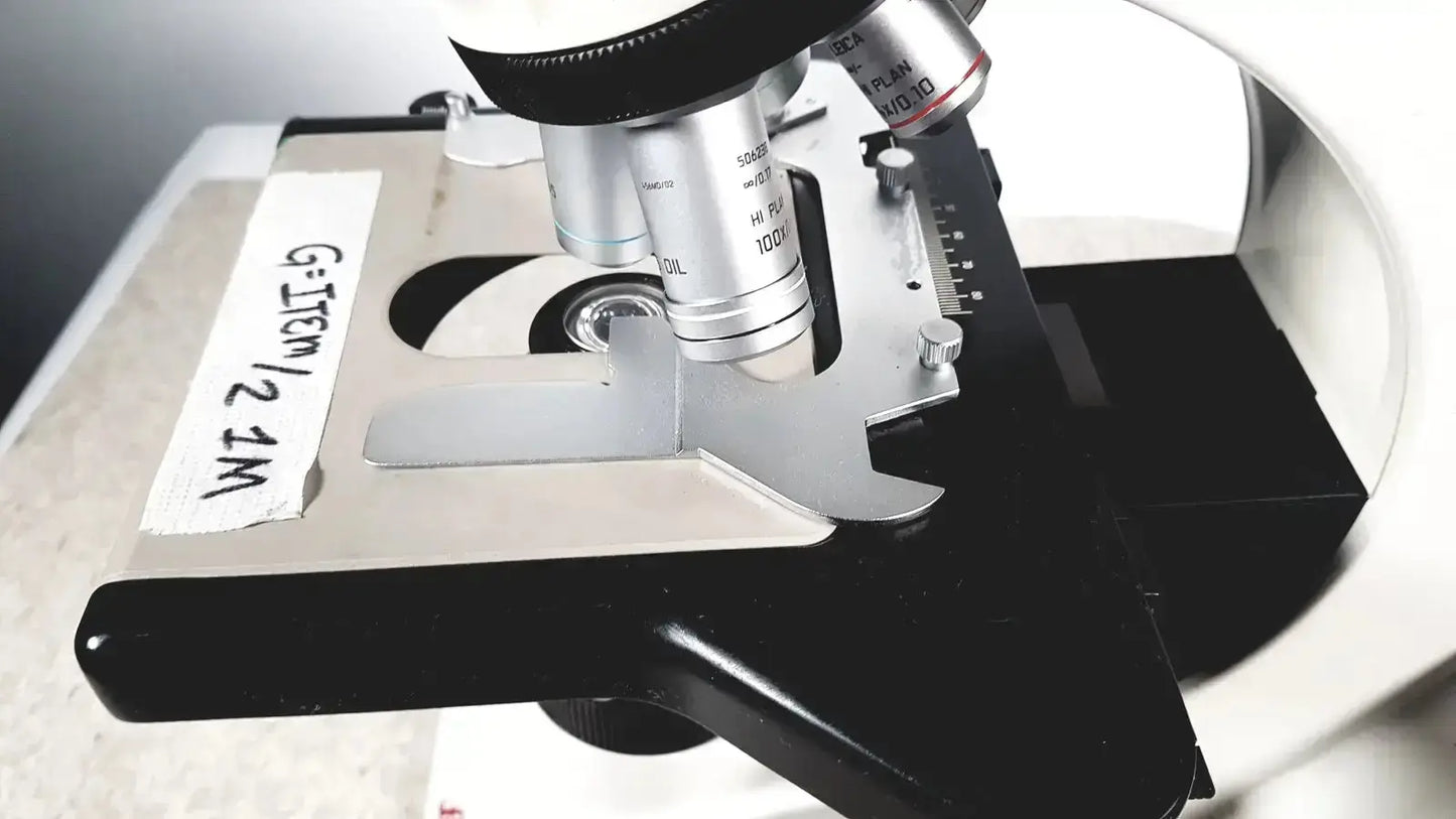 Leica Microscope Model DM1000 with Heads Microscope, second-hand product photo 21