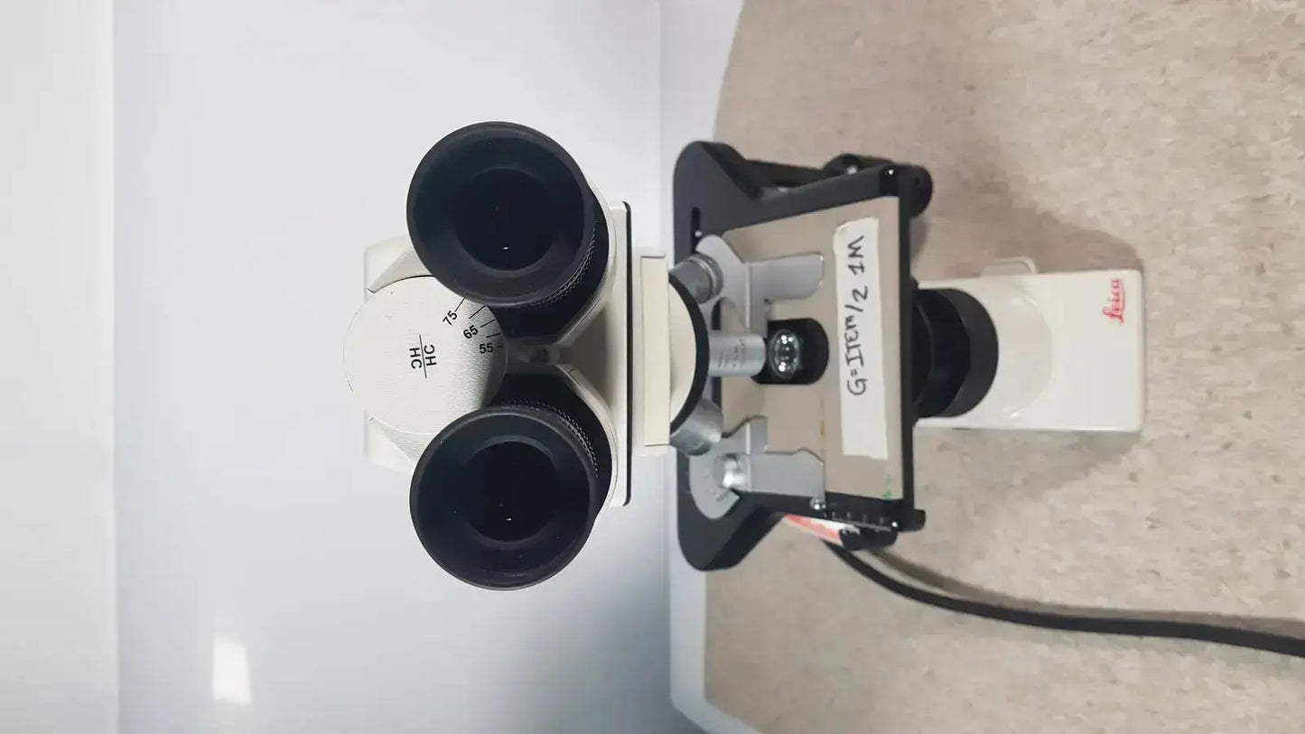 Leica Microscope Model DM1000 with Heads Microscope, second-hand product photo 10