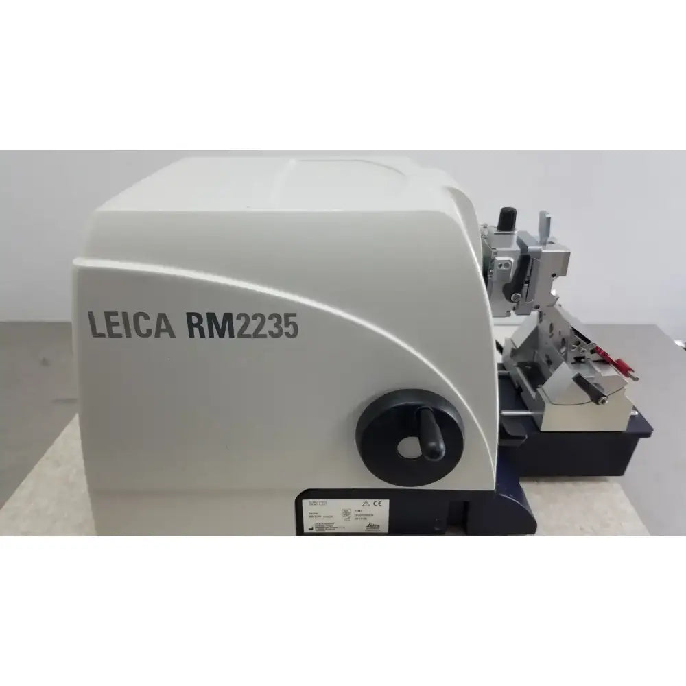 LEICA RM2235 Manual Rotary Microtome Histology Pathology Lab Tissue Sectioner Manual Rotary Microtome, second-hand product photo 17