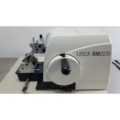 LEICA RM2235 Manual Rotary Microtome Histology Pathology Lab Tissue Sectioner Manual Rotary Microtome, second-hand product photo 10