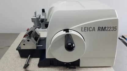 LEICA RM2235 Manual Rotary Microtome Histology Pathology Lab Tissue Sectioner Manual Rotary Microtome, second-hand product photo 10