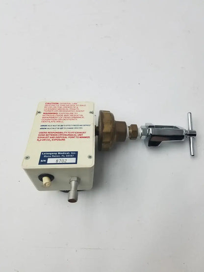 Leisegang Medical 8702 Gas Pressure Regulator with Gauge & On/Off Valve Medical Gas Pressure Regulator, second-hand product photo 5