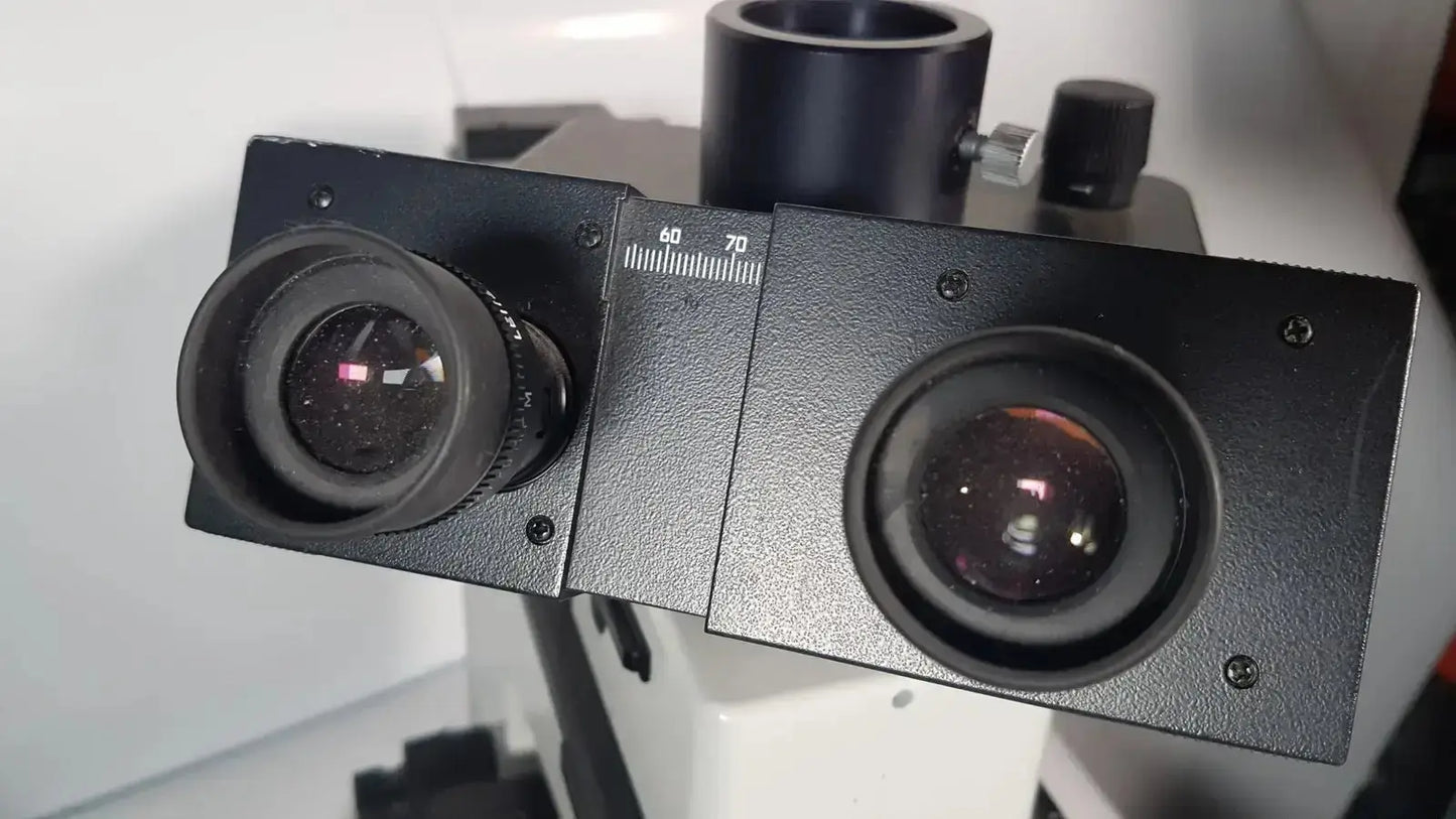 Leica Leitz Metallux 3 Stereo Zoom Microscope Microscope, as-is (for parts) product photo 6