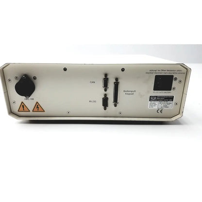 Beige metal lej leistungselektronik jena leistungselektronik jena gmbh fluoarc lamp power supply rear with serial ports and keypad