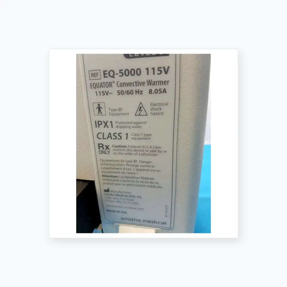 Level 1 Equater EQ-5000 Connectivity Warming Unit Connectivity Warming Unit, second-hand product photo 6