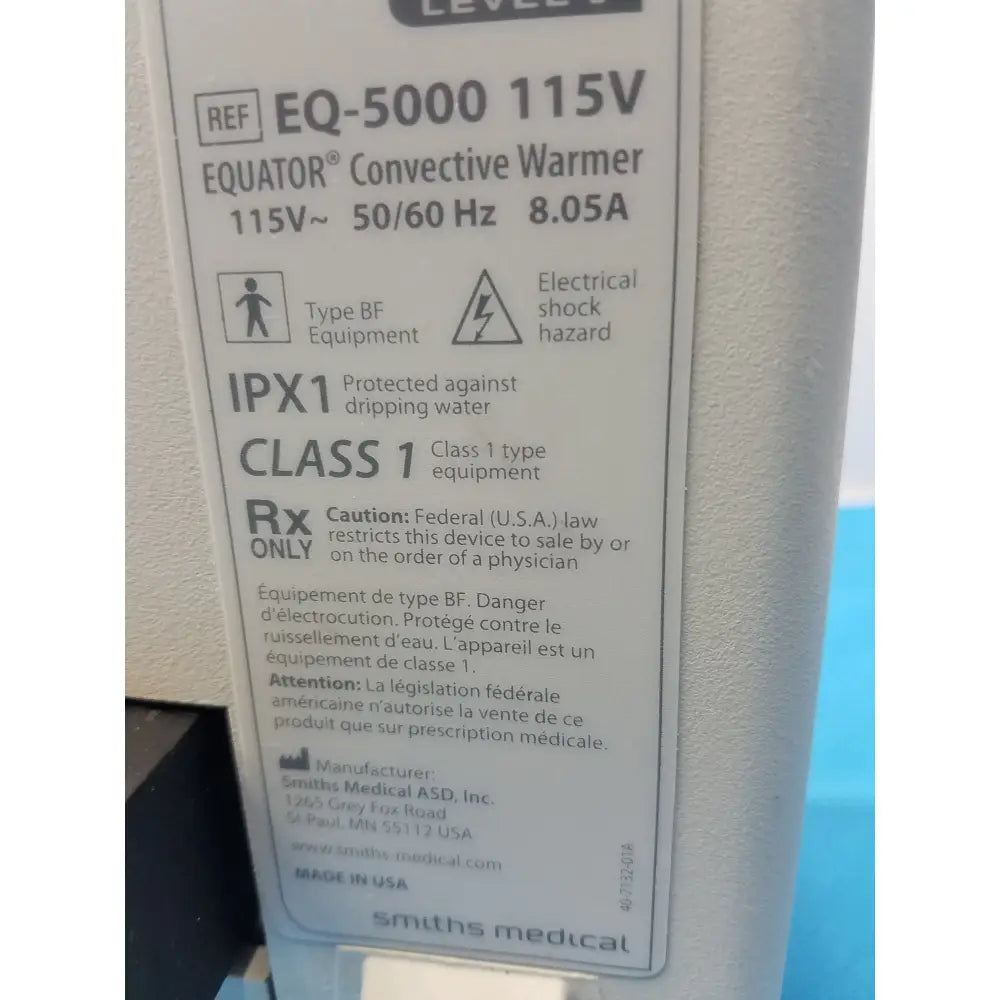 Level 1 Equater EQ-5000 Connectivity Warming Unit Connectivity Warming Unit, second-hand product photo 6