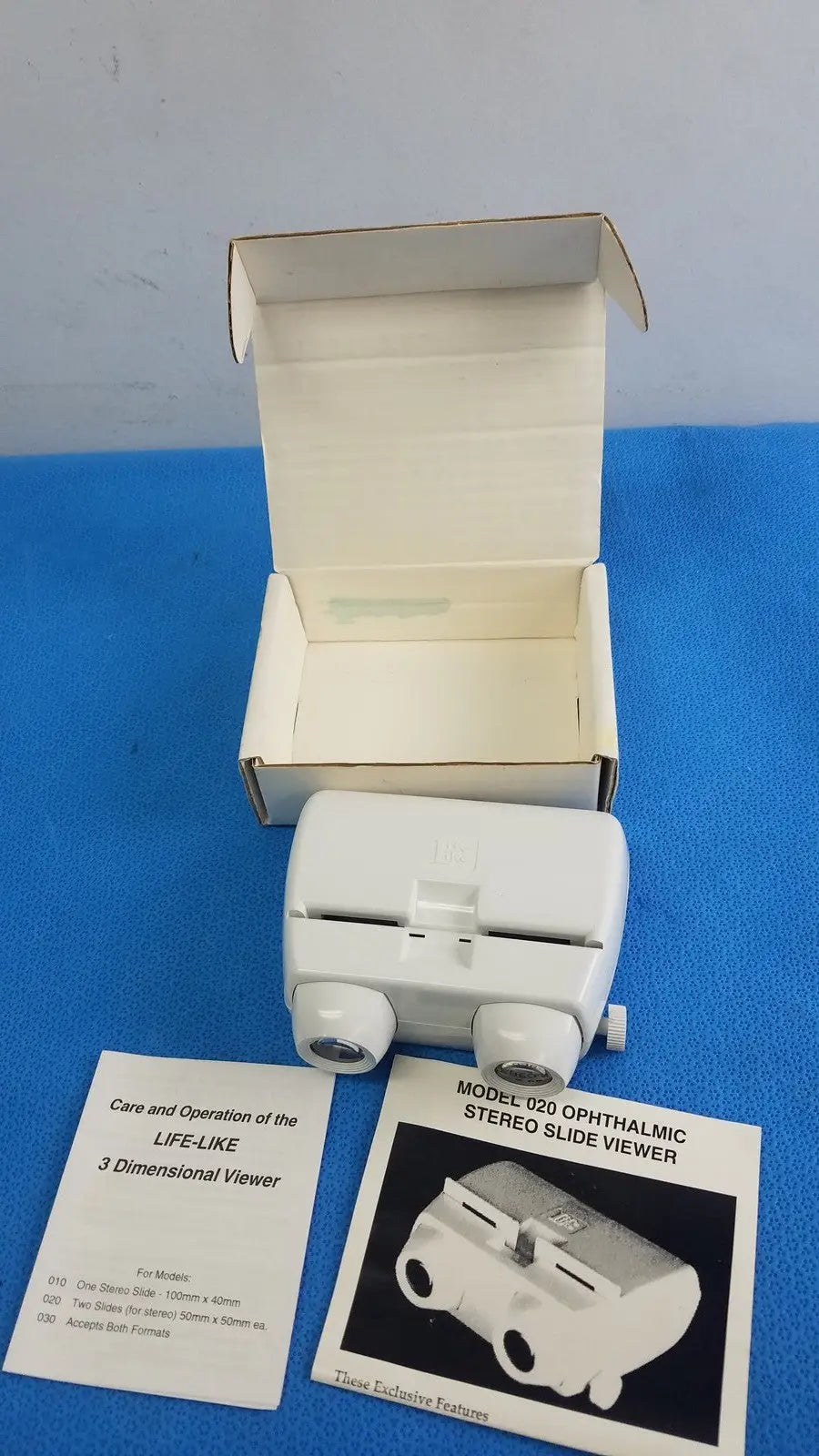 Reuse Medical Life Like 020 Opthalmic Stereo 3D Slide Viewer Other Cameras & Imaging, second-hand product photo 1