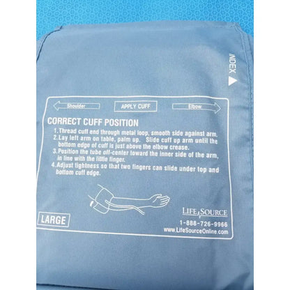 Life Source Large Blood Pressure Cuff Blood Pressure Cuff, second-hand product photo 4