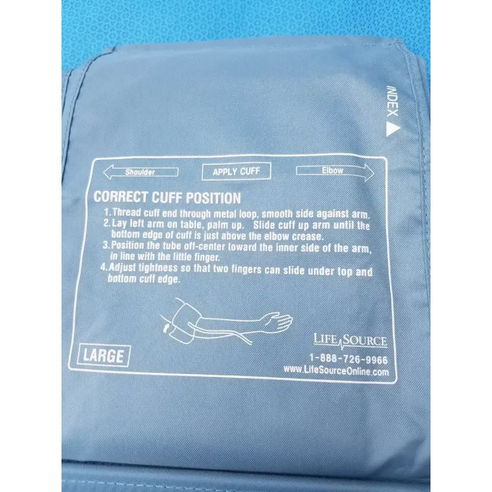 Life Source Large Blood Pressure Cuff Blood Pressure Cuff, second-hand product photo 3