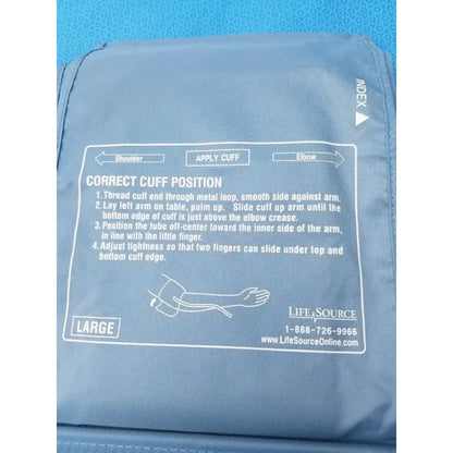 Life Source Large Blood Pressure Cuff Blood Pressure Cuff, second-hand product photo 3