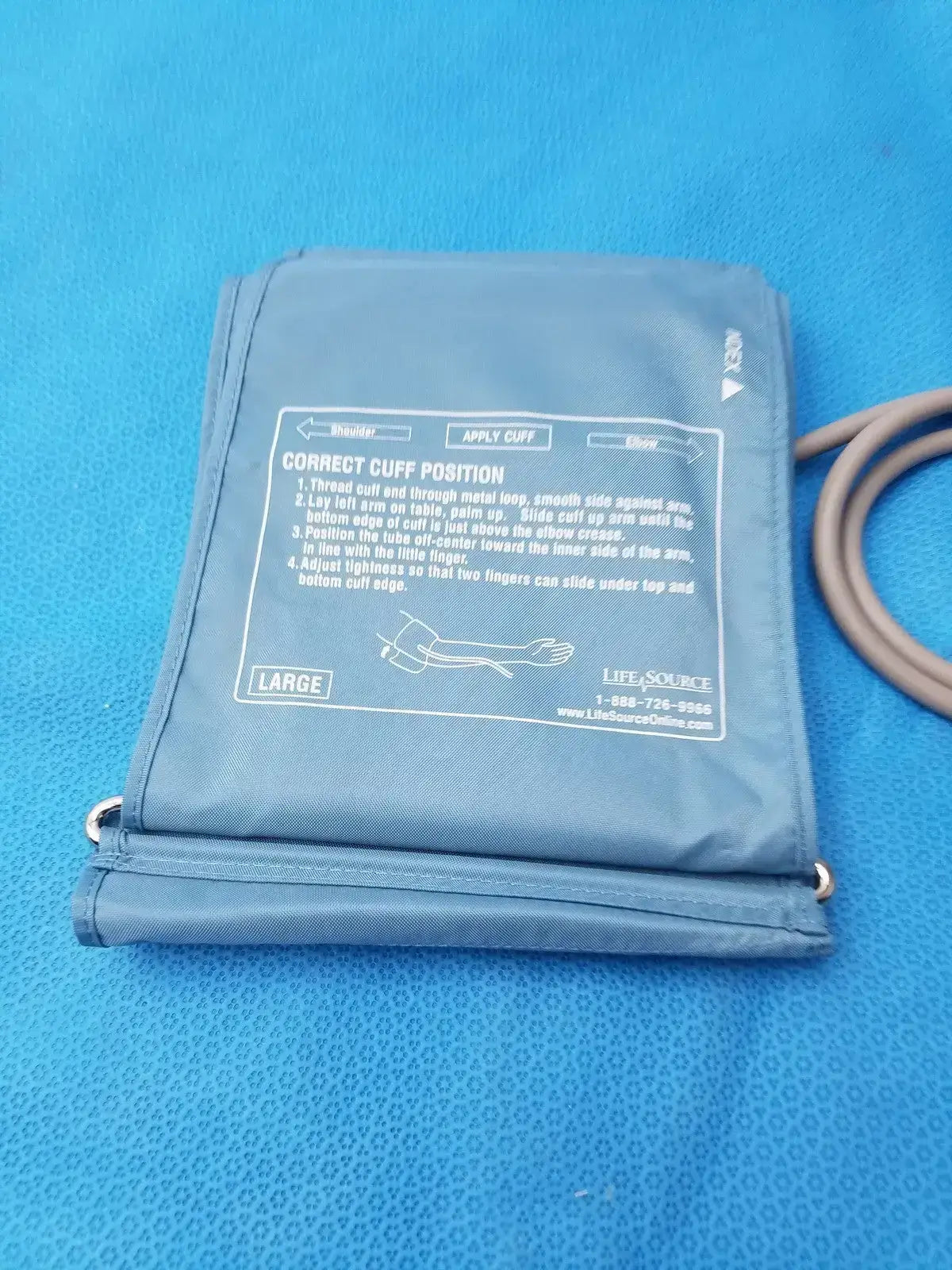 Life Source Large Blood Pressure Cuff Blood Pressure Cuff, second-hand product photo 2