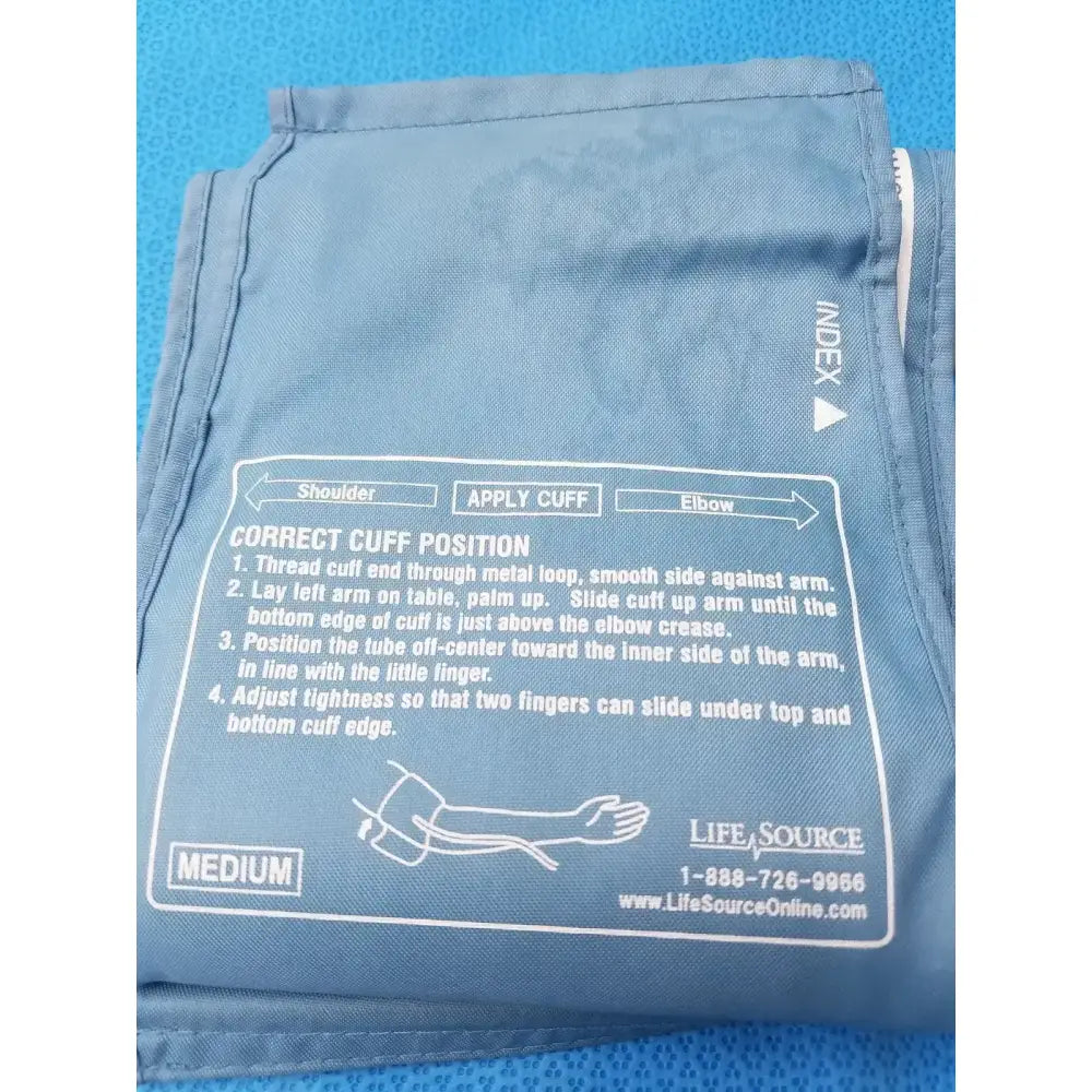 Life Source Medium Blood Pressure Cuff Blood Pressure Cuff, second-hand product photo 3