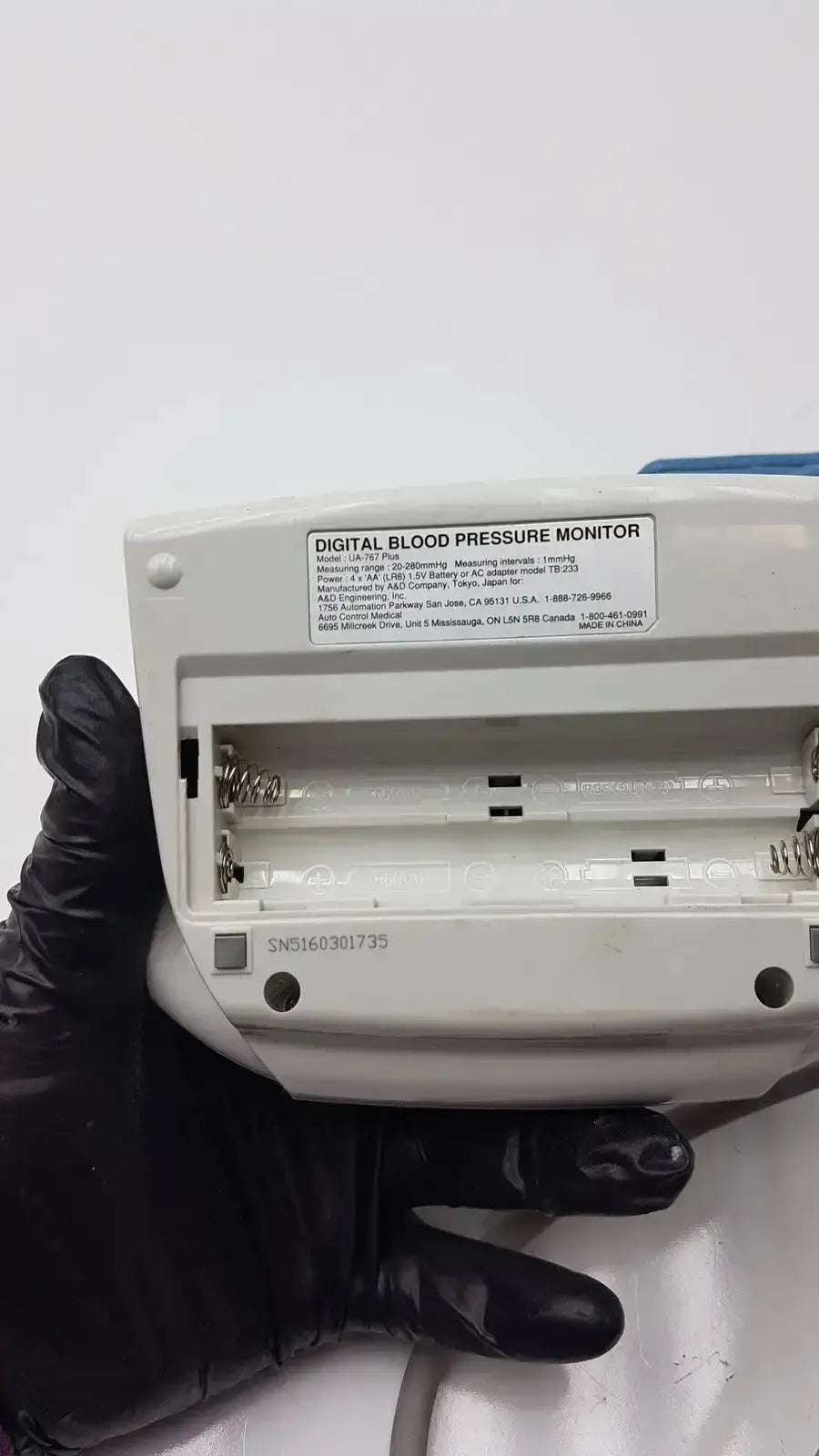 Life Source Model UA-767 Plus Digital Blood Pressure Monitor Digital Blood Pressure Monitor, as-is (for parts) product photo 9