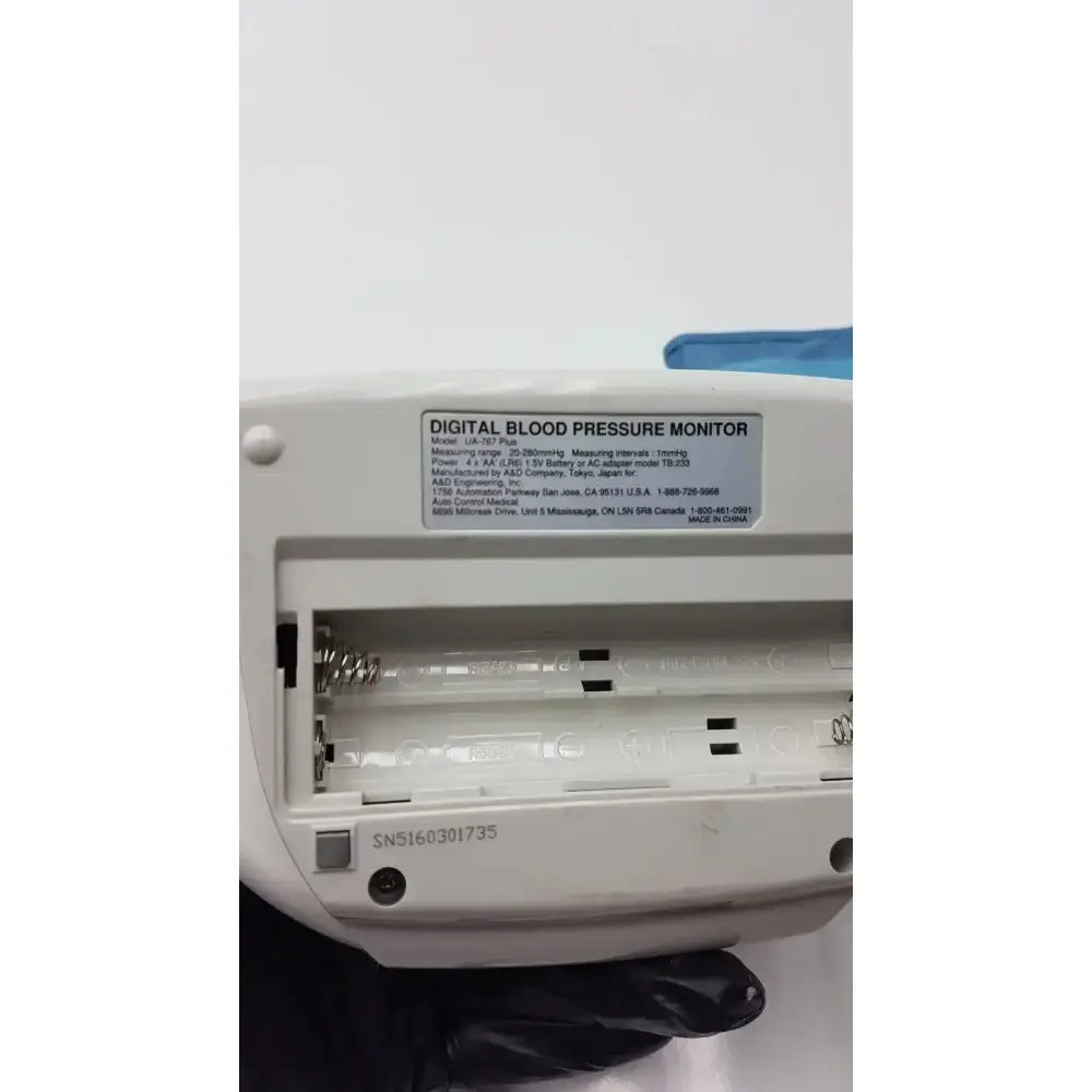 Life Source Model UA-767 Plus Digital Blood Pressure Monitor Digital Blood Pressure Monitor, as-is (for parts) product photo 15